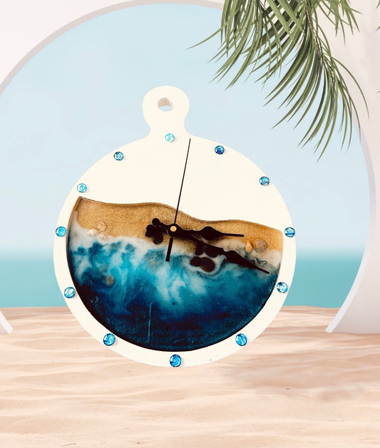 Beach Theme Clock