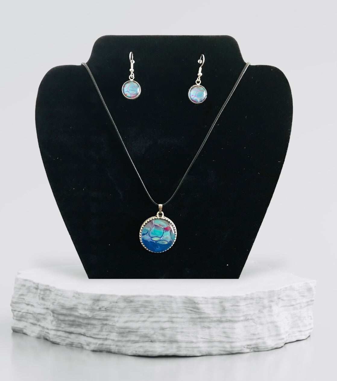 Pendant and Earring Set